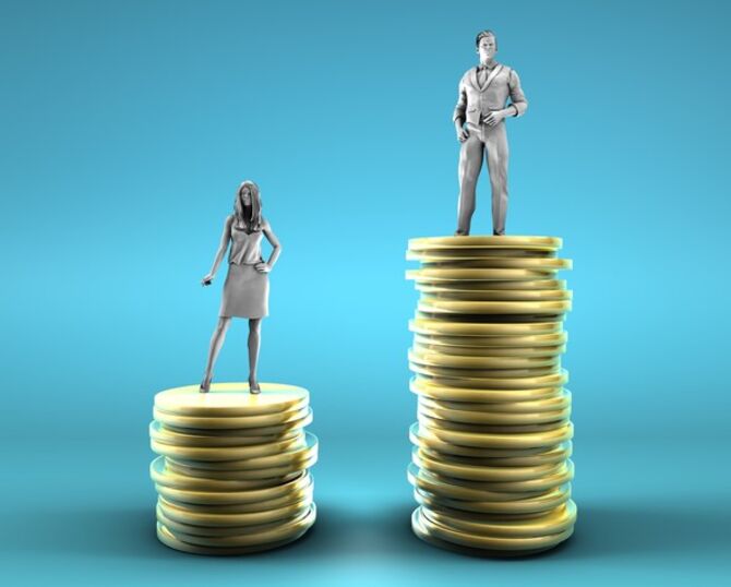 Image of gender inequality pay