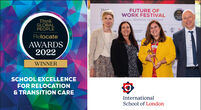 Winner of the 2022 Think Global People for School Excellence for Relocation & Transition Care: ISL