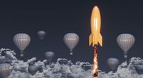 hot-air-balloons-rocket-stock-image