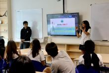 Image of IGBIS students at The Phoenix Talks