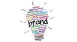 Image of words forming a lightbulb to illustrate an article about employer branding