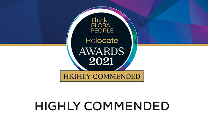 Highly Commended Magazine Relocate Magazine