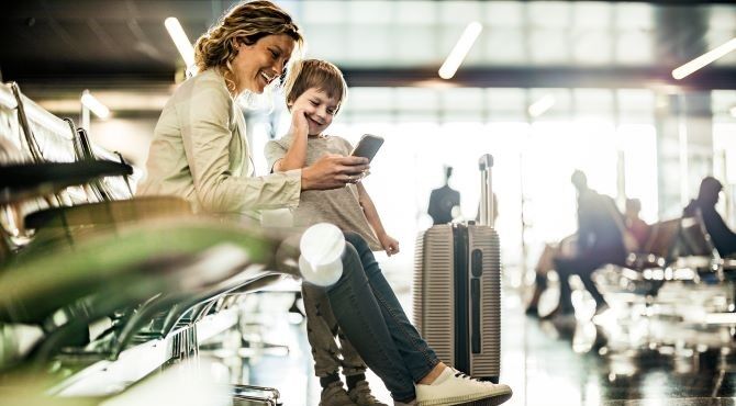 image-of-woman-and-child-in-airport