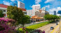 Singapore-buildings-from-Chinatown